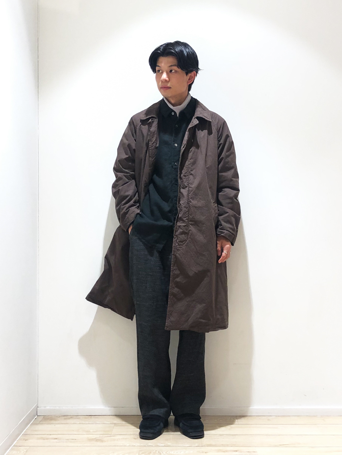 nestrobe confect 19AW スーピマコットンステンカラーコート - ステン