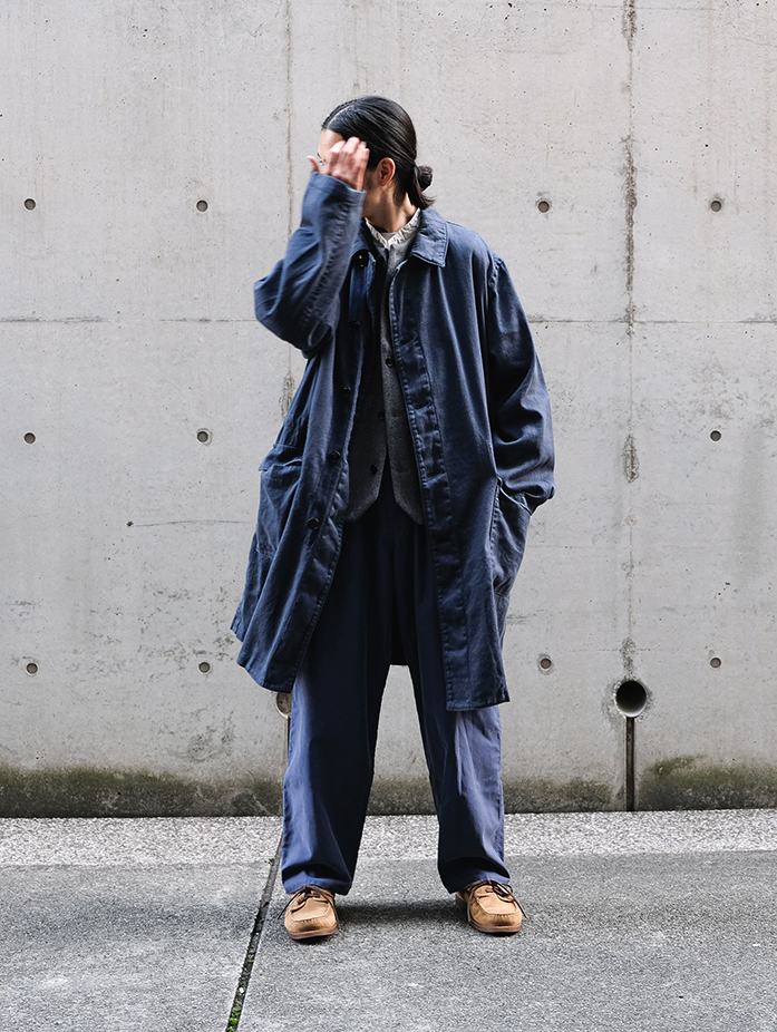 UpcycleLino】ツイル アーミーコート｜nest Robe ONLINE SHOP