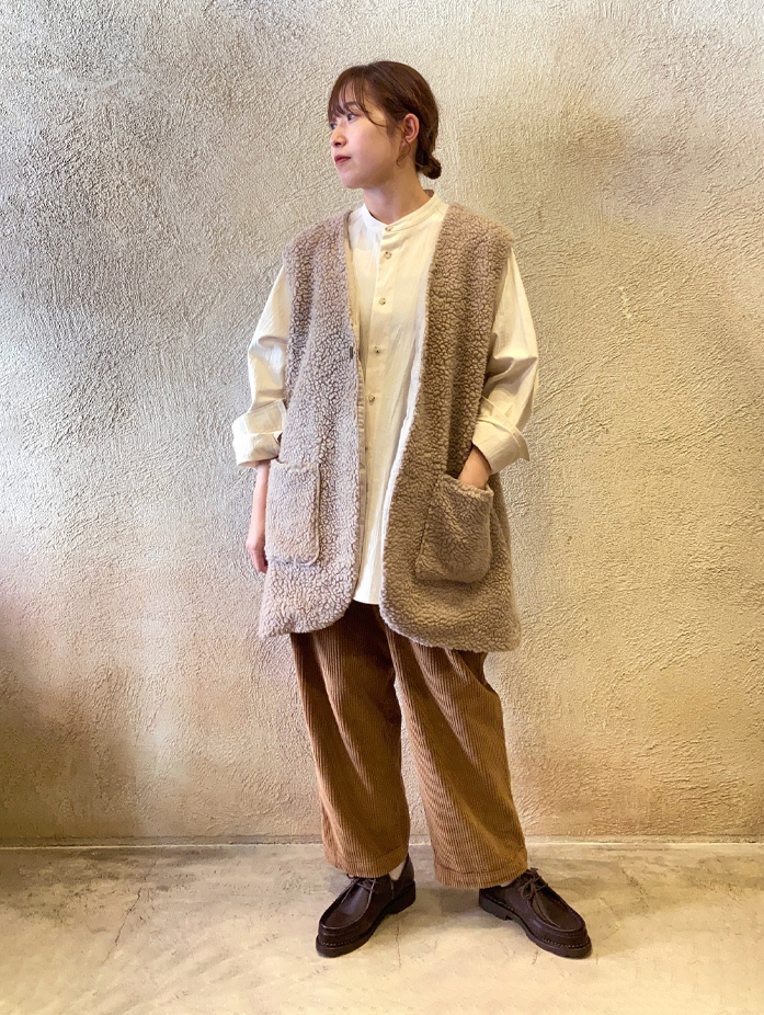 コットンコーデュロイ ワークパンツ｜nest Robe ONLINE SHOP