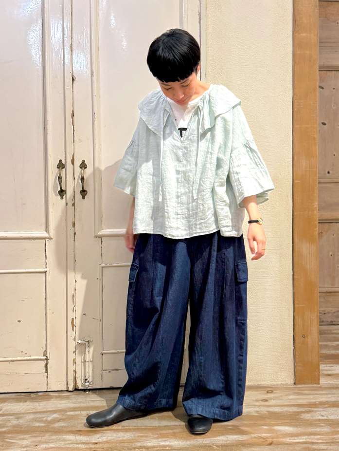 nest Robe コットンデニム　バレルパンツ コットンデニムバレルパンツ｜nest Robe / CONFECT ONLINE SHOP