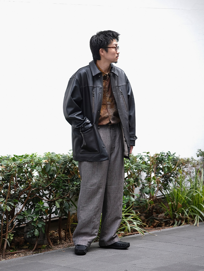 ラムレザー ハンティングジャケット｜nest Robe / CONFECT ONLINE SHOP