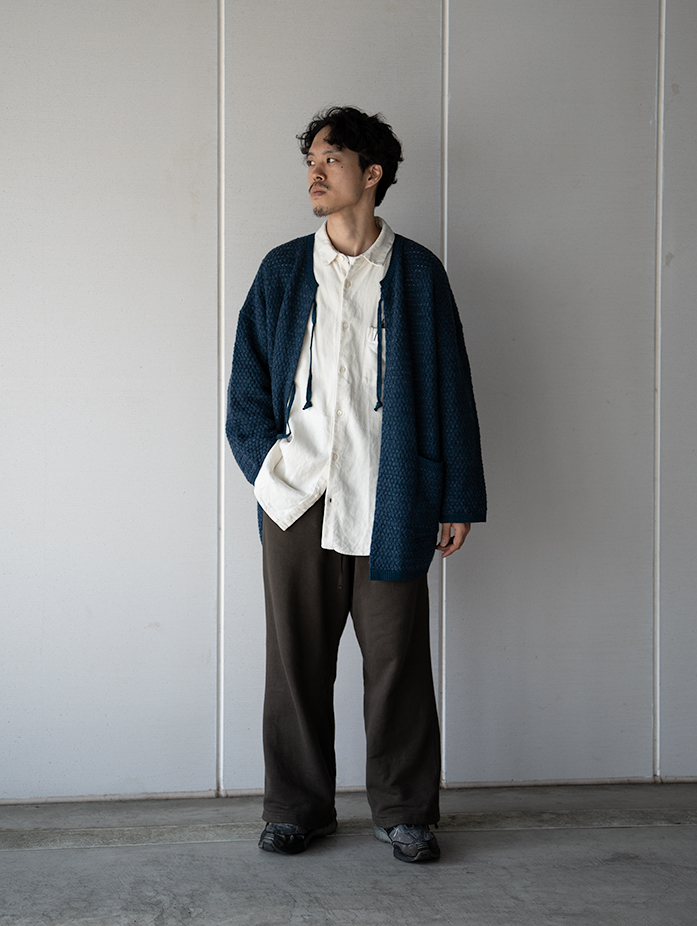 confect 20aw ウールリネンカーディガン confect 20aw ウールリネンカーディガン confect ウールカーディガン