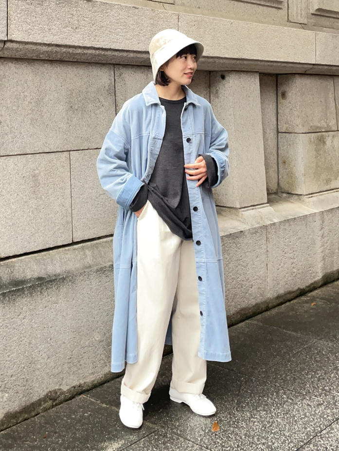 ピグメントダイコーデュロイコート｜nest Robe / CONFECT ONLINE SHOP
