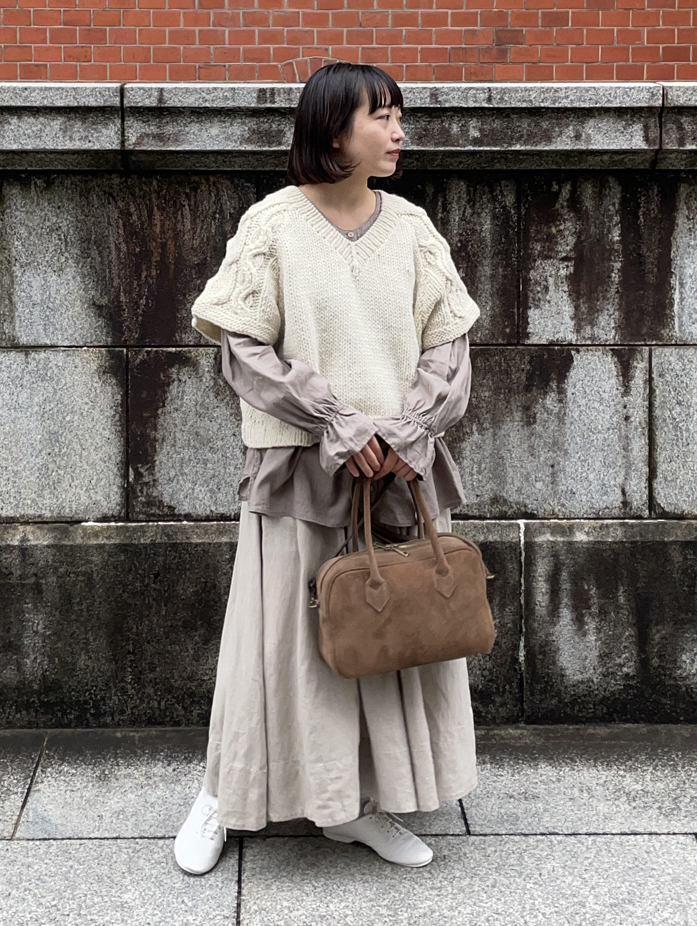 リネンギャザースカート｜nest Robe / CONFECT ONLINE SHOP