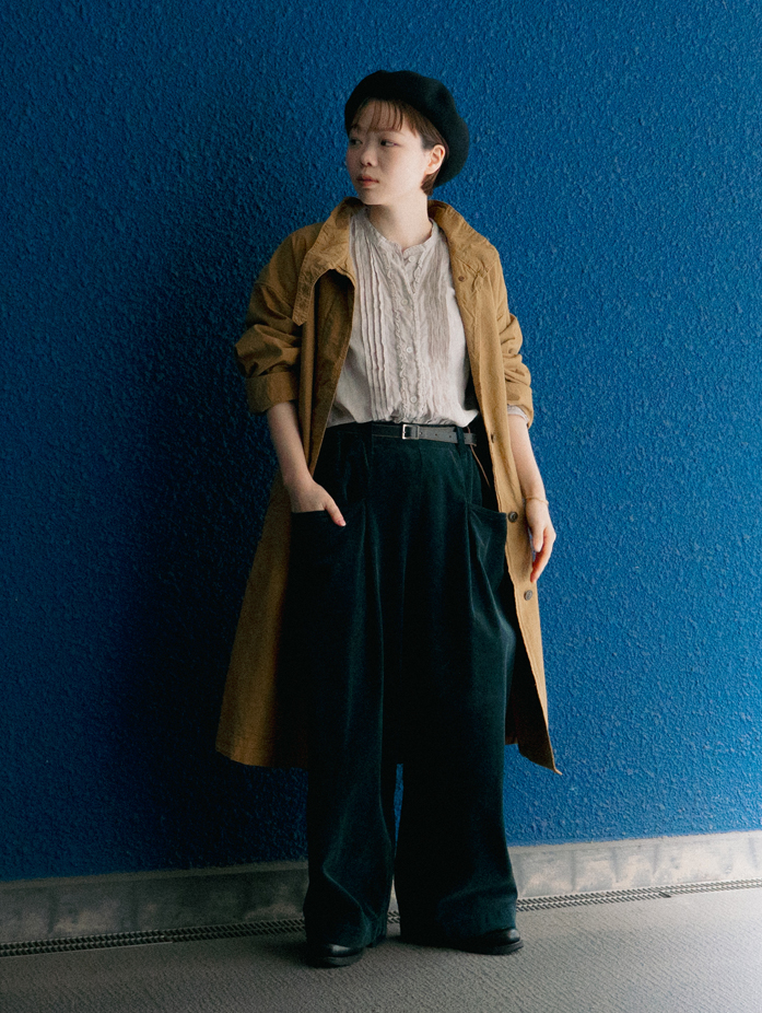 コーデュロイフロントポケットパンツ web limited｜nest Robe