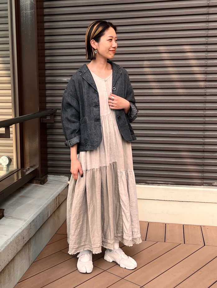 リネンデニムクロップドジャケット｜nest Robe / CONFECT ONLINE SHOP