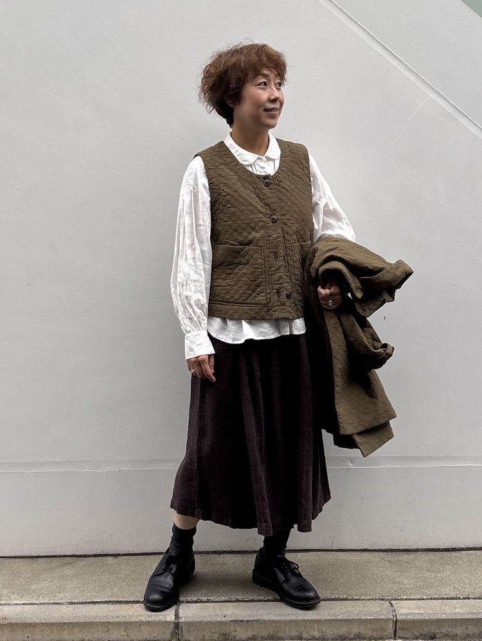 ヘビーリネンタックキュロット｜nest Robe / CONFECT ONLINE SHOP