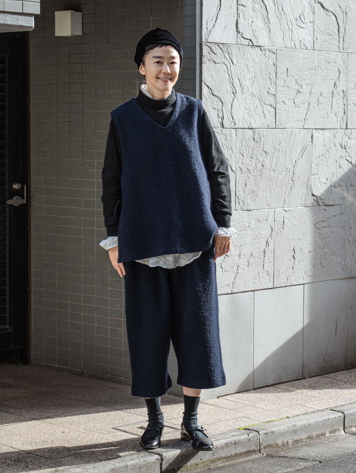 nest Robe クウォーターフェイスサルエルパンツ クォーターフェイス