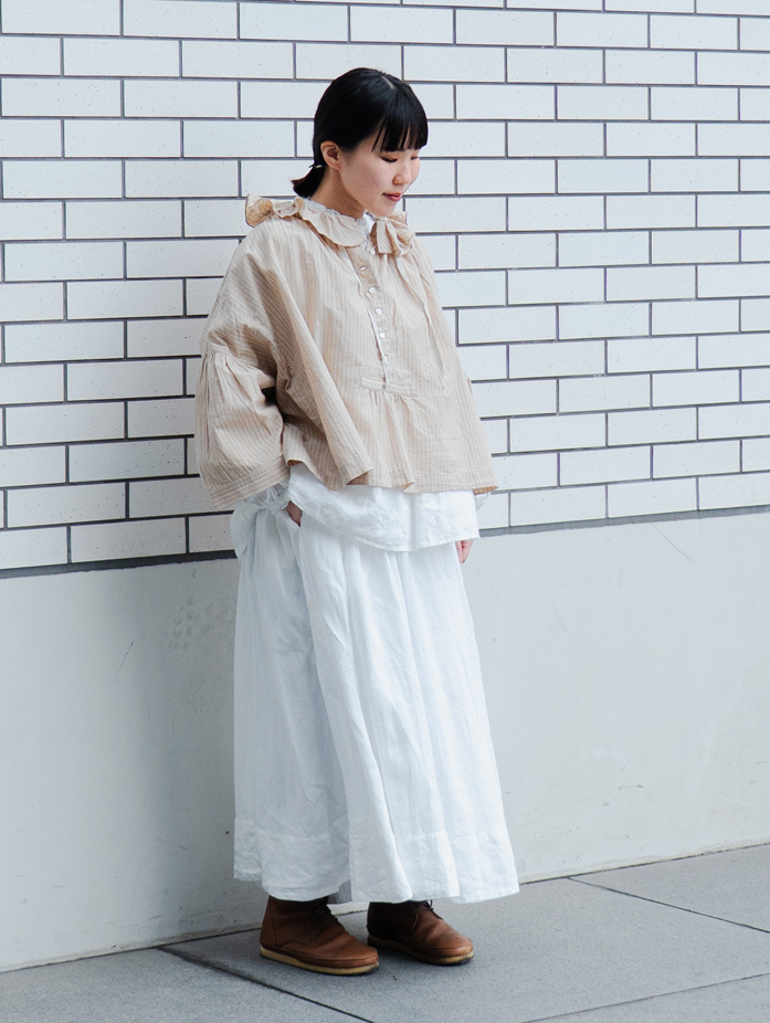 リネンギャザースカート｜nest Robe / CONFECT ONLINE SHOP