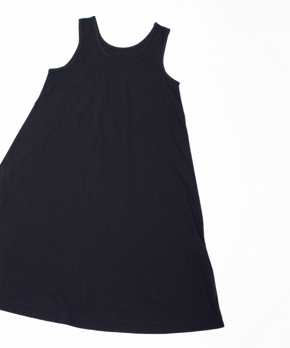 cotton jersey tank dress