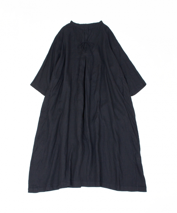 リネンバンドカラースモックワンピース Nest Robe Online Shop