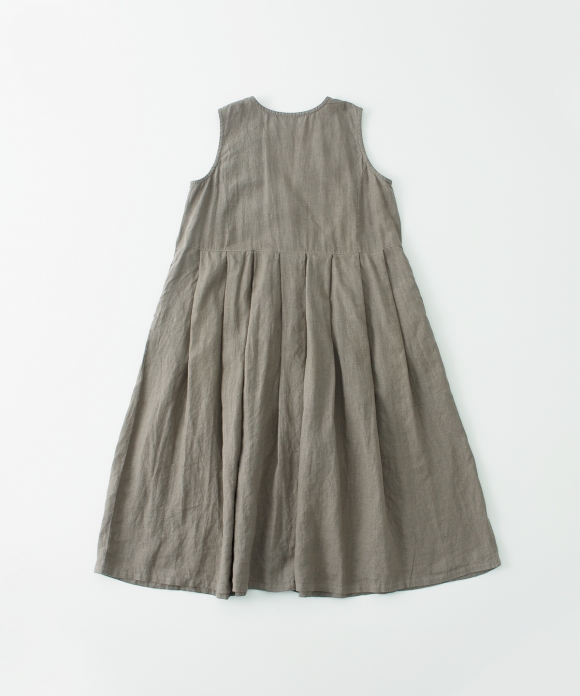 リネンタックノースリーブ2wayワンピース Nest Robe Online Shop