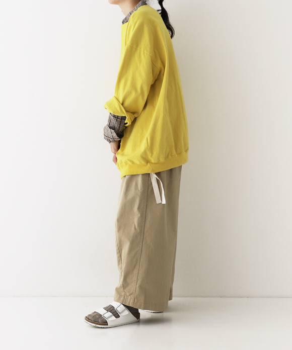 度詰天竺ドロストプルオーバー|nest Robe ONLINE SHOP