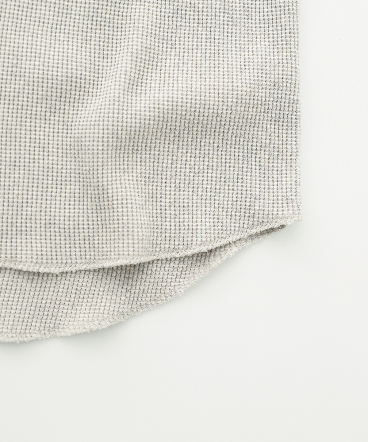 コットン ワッフル長袖プルオーバー|nest Robe ONLINE SHOP
