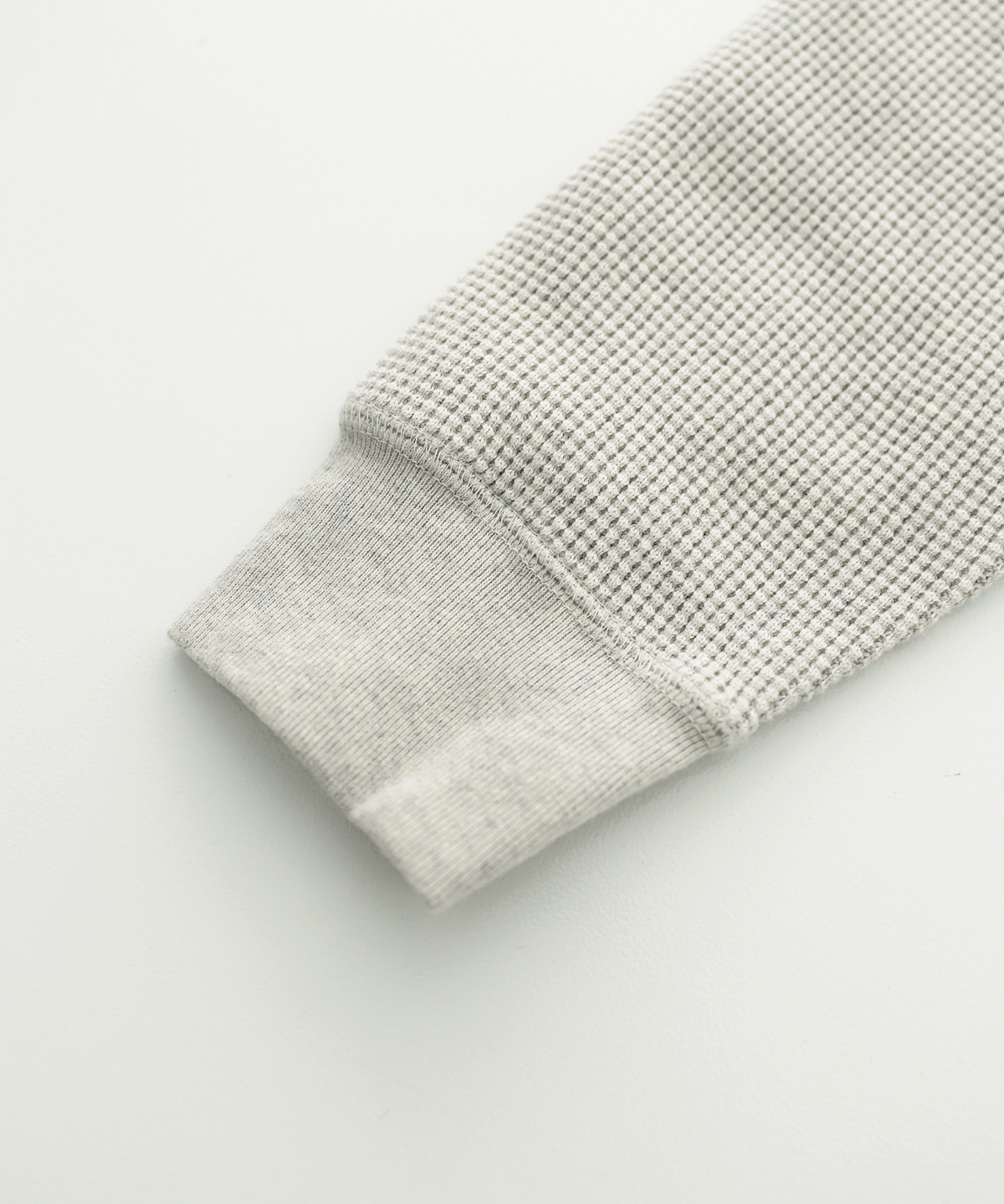 コットン ワッフル長袖プルオーバー|nest Robe ONLINE SHOP