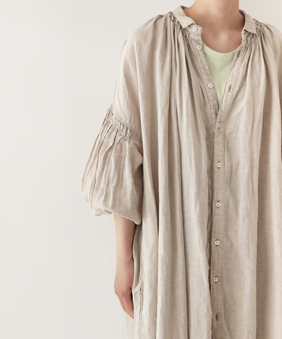 リネン スモックワンピース|nest Robe ONLINE SHOP