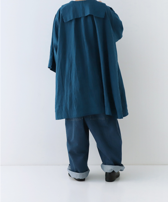 ヘンプ超撥水 セーラーカラーコート｜nest Robe ONLINE SHOP