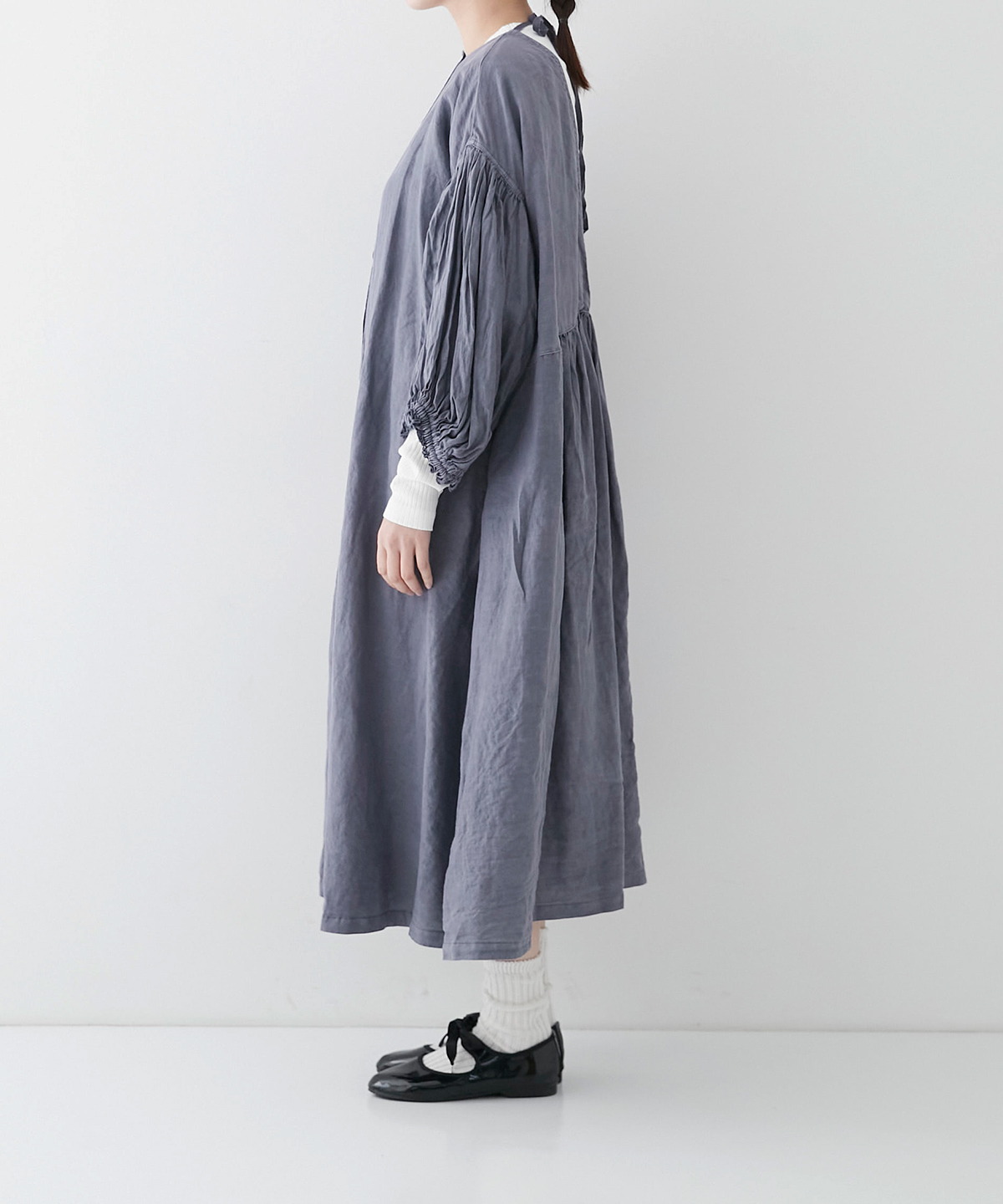 リネンピグメントダイ 2wayワンピース｜nest Robe ONLINE SHOP