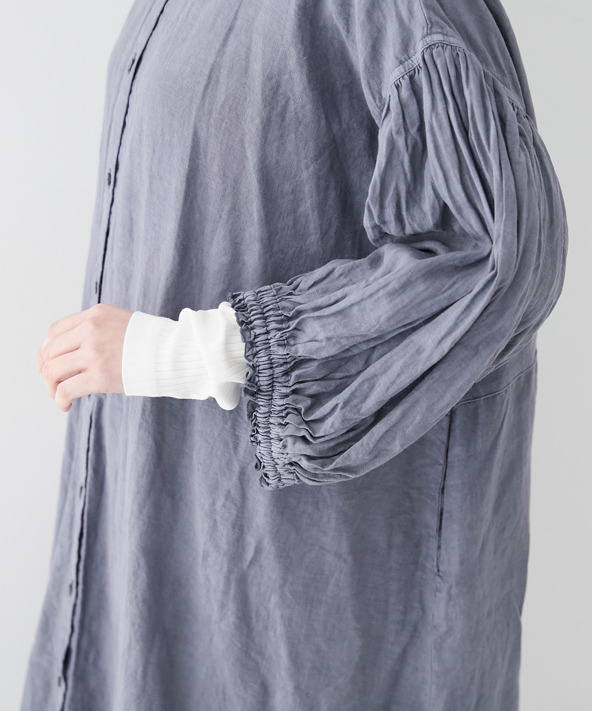 リネンピグメントダイ 2wayワンピース｜nest Robe ONLINE SHOP