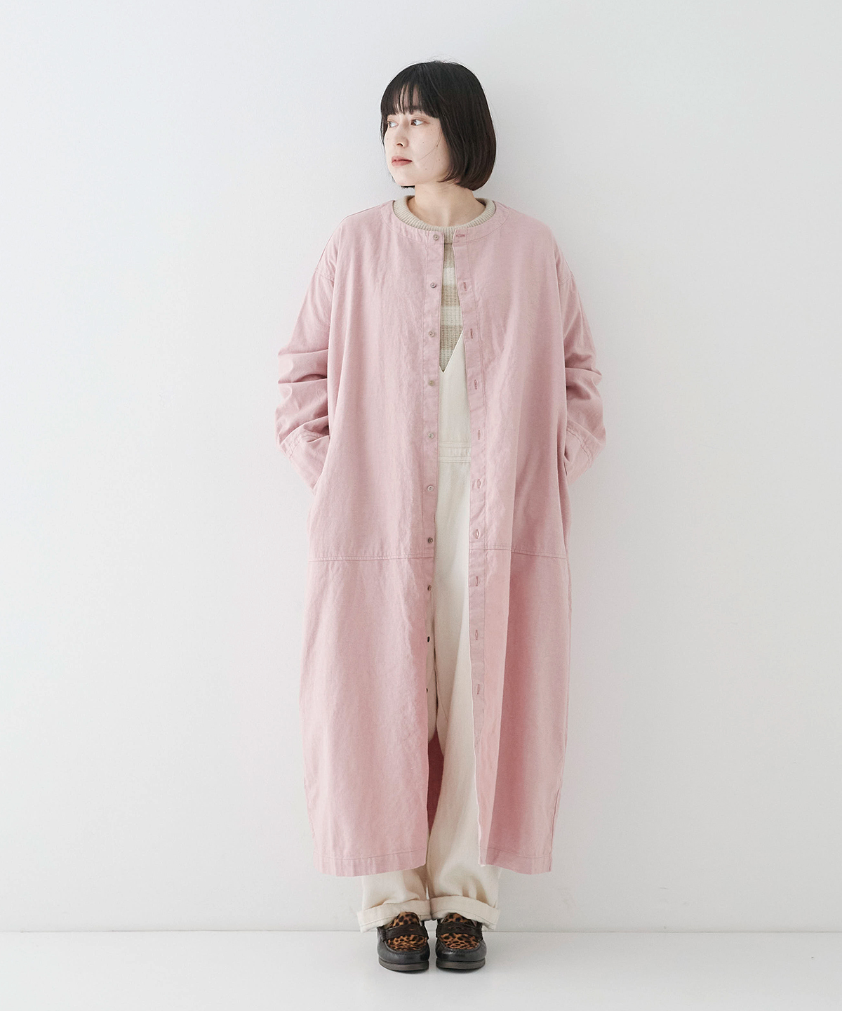 UpcycleLino】コクーンワンピース｜nest Robe ONLINE SHOP