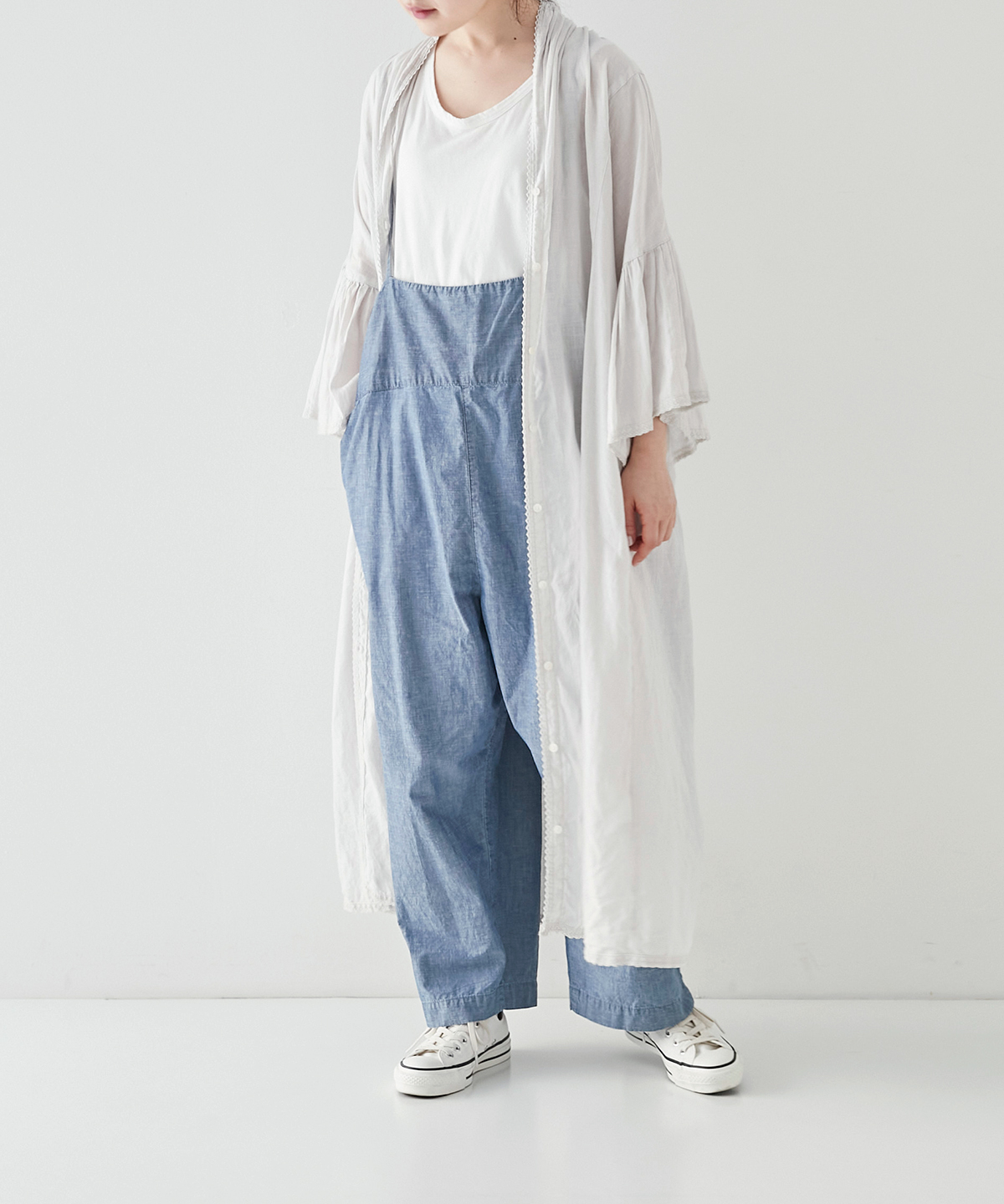 UpcycleLino】ダンガリー サロペット｜nest Robe ONLINE SHOP