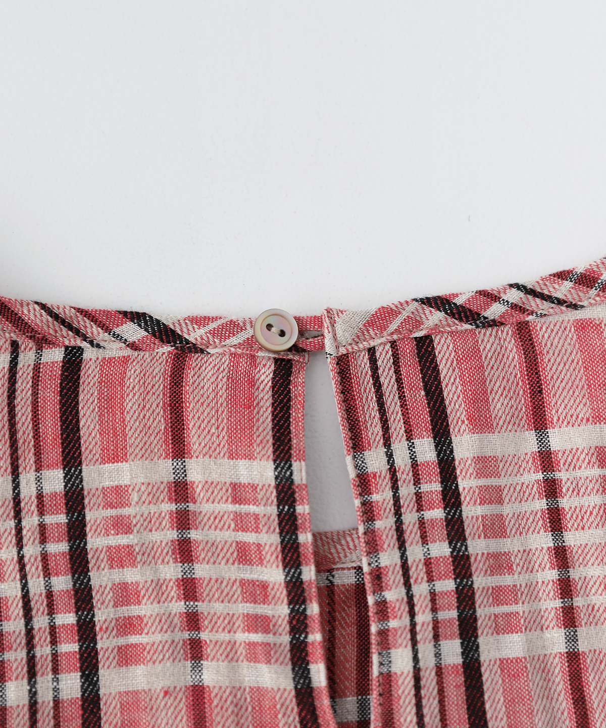 リネンファニーチェック ビッグプルオーバー｜nest Robe ONLINE SHOP