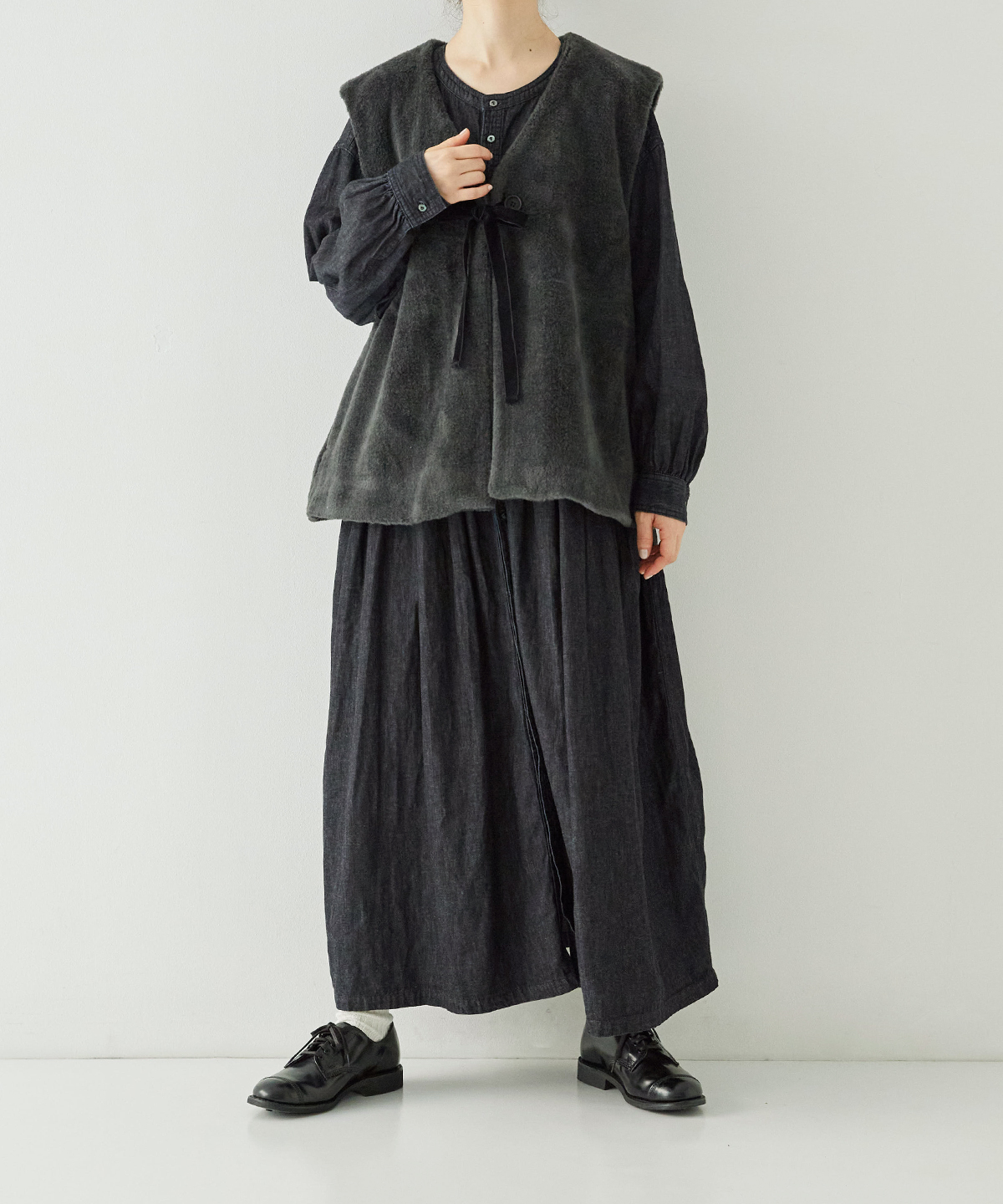 ウールフリースベスト｜nest Robe ONLINE SHOP