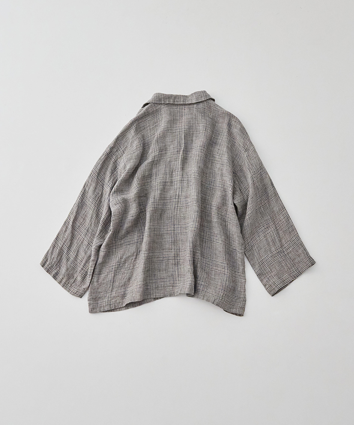 トラッドリネンチェックシャツ｜nest Robe ONLINE SHOP
