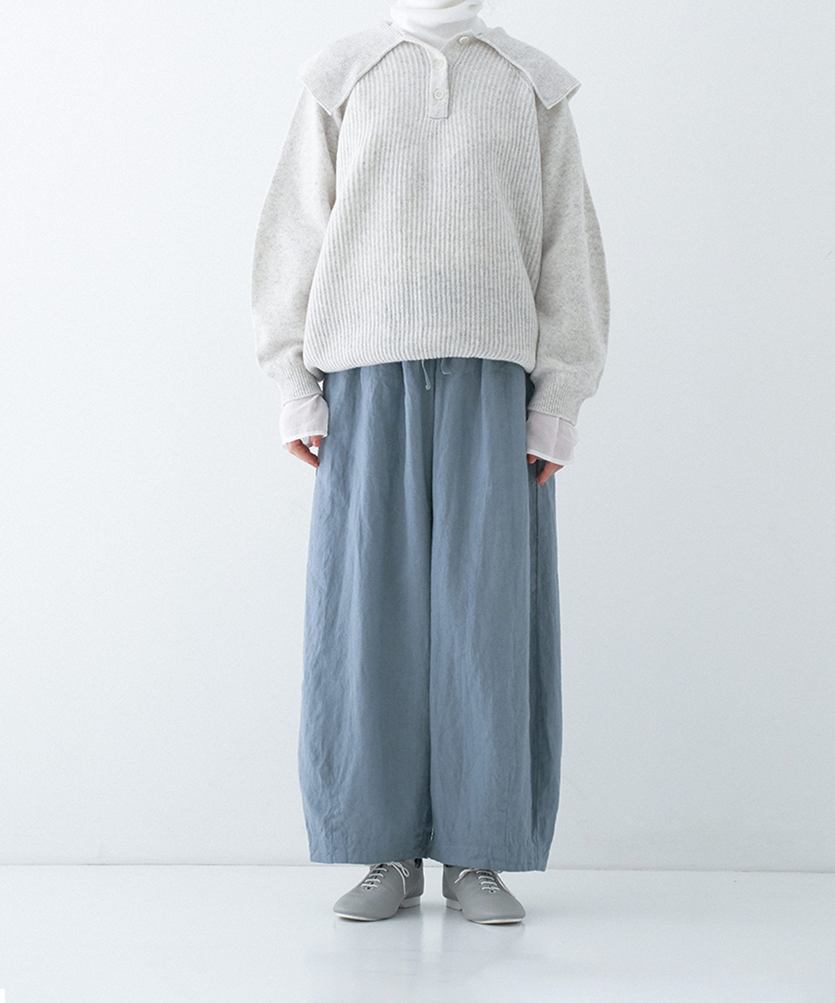 起毛リネンコクーンパンツ｜nest Robe ONLINE SHOP