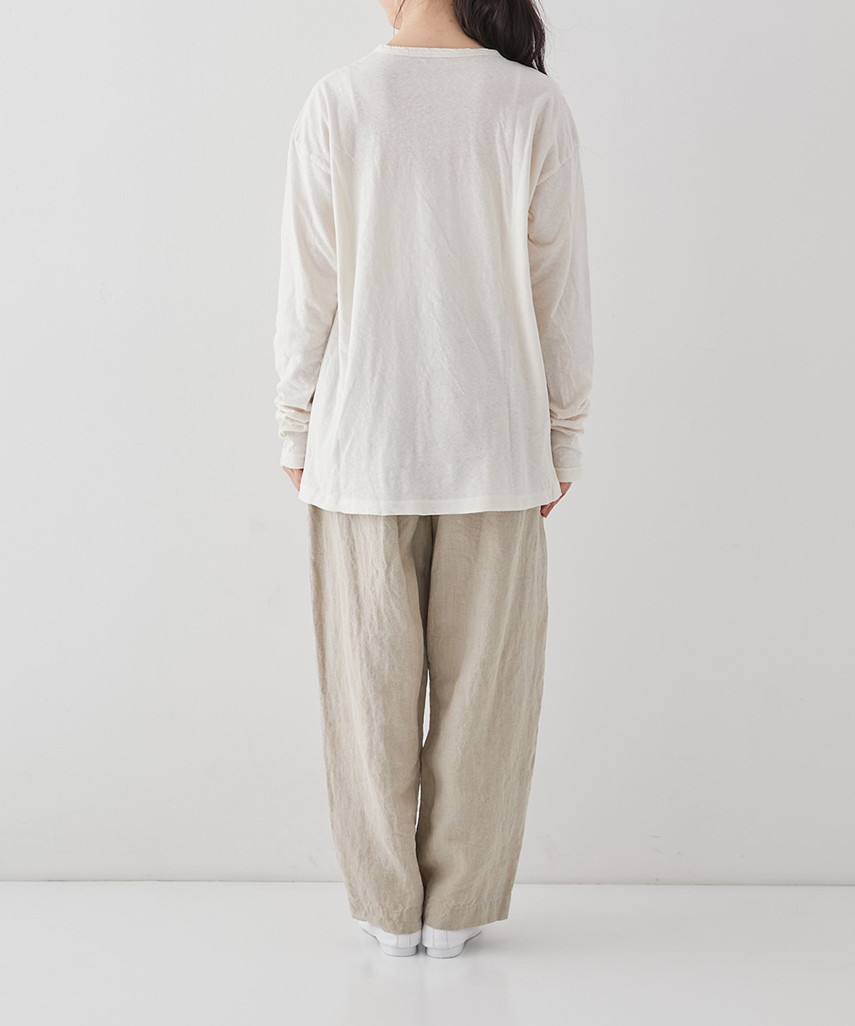 UpcycleLino] ロングスリーブTee｜nest Robe / CONFECT ONLINE SHOP