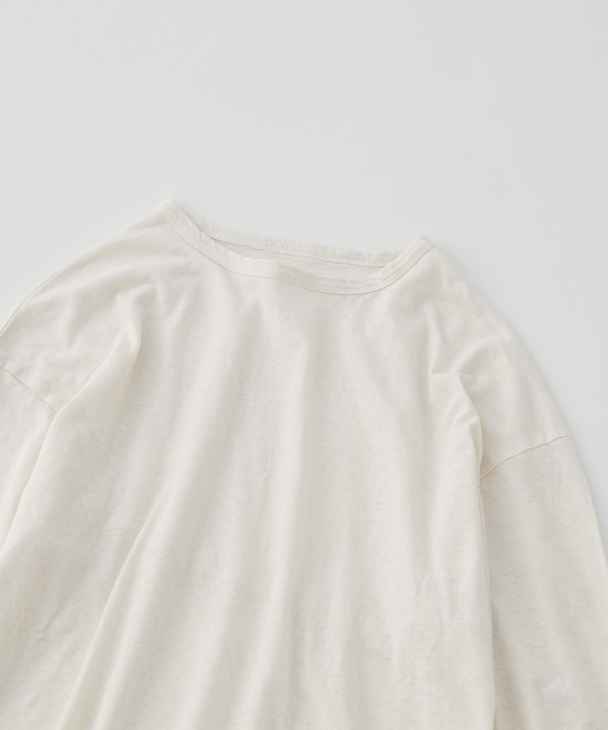 【 UpcycleLino 】 nest Robe ロングスリーブTee UpcycleLino】ロングスリーブTee new color｜nest Robe