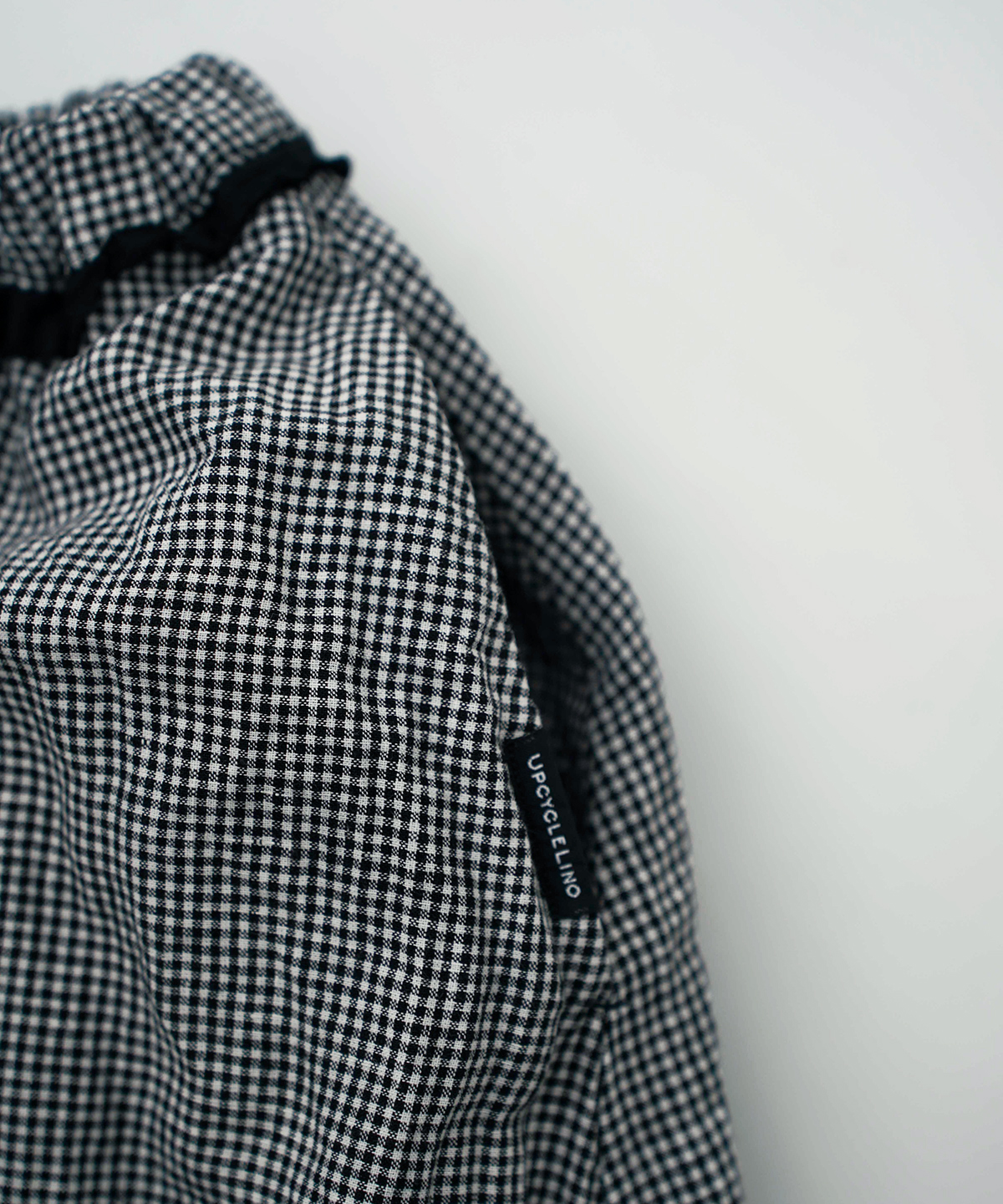 UpcycleLino] ギンガムドロストスカート｜nest Robe / CONFECT ONLINE SHOP