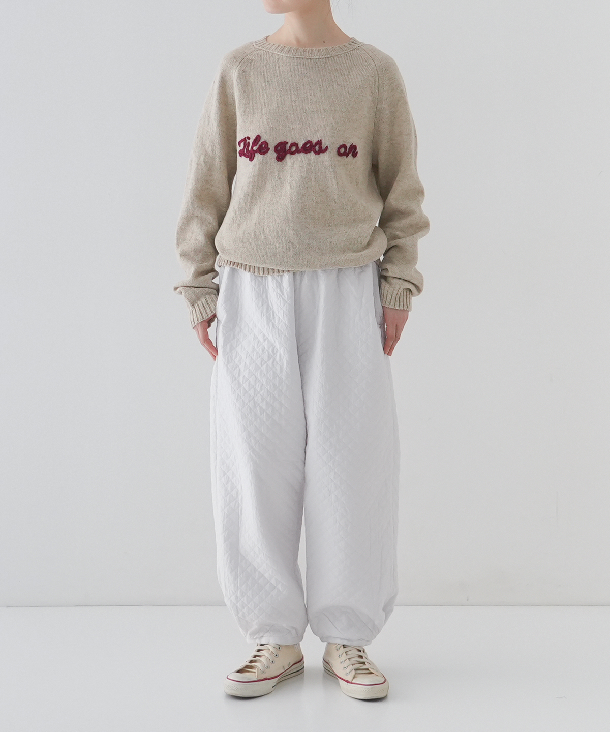 キルティングドローコードトラウザーズ｜nest Robe / CONFECT ONLINE SHOP