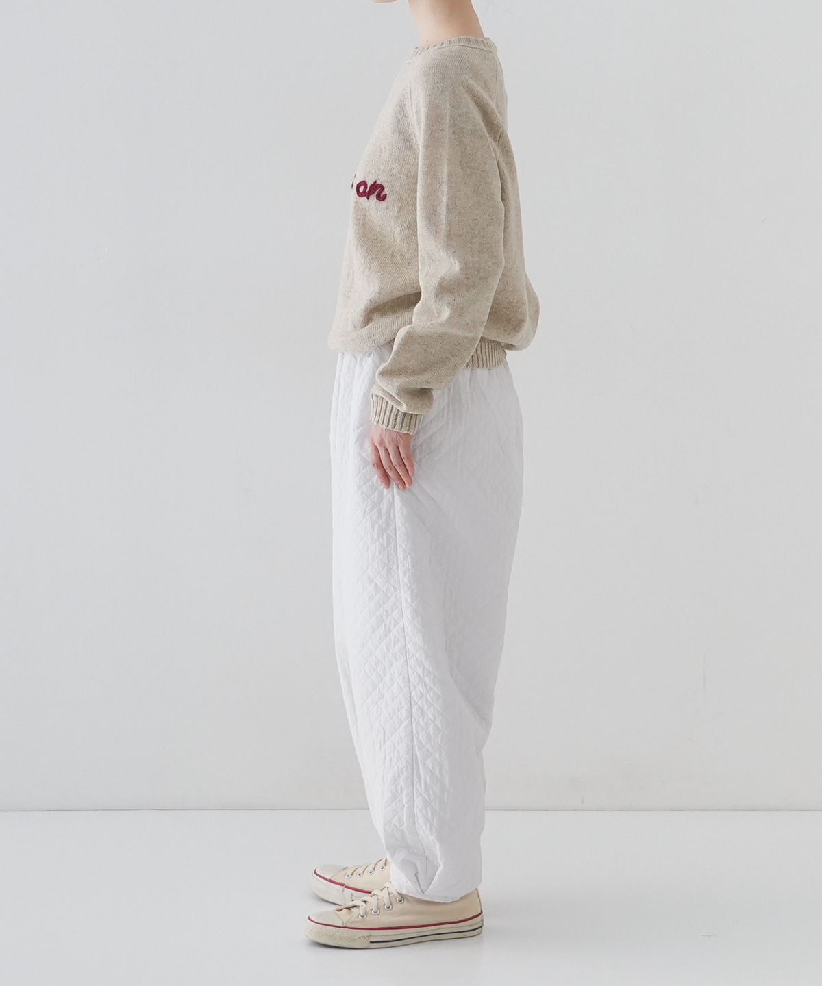 キルティングドローコードトラウザーズ｜nest Robe / CONFECT ONLINE SHOP