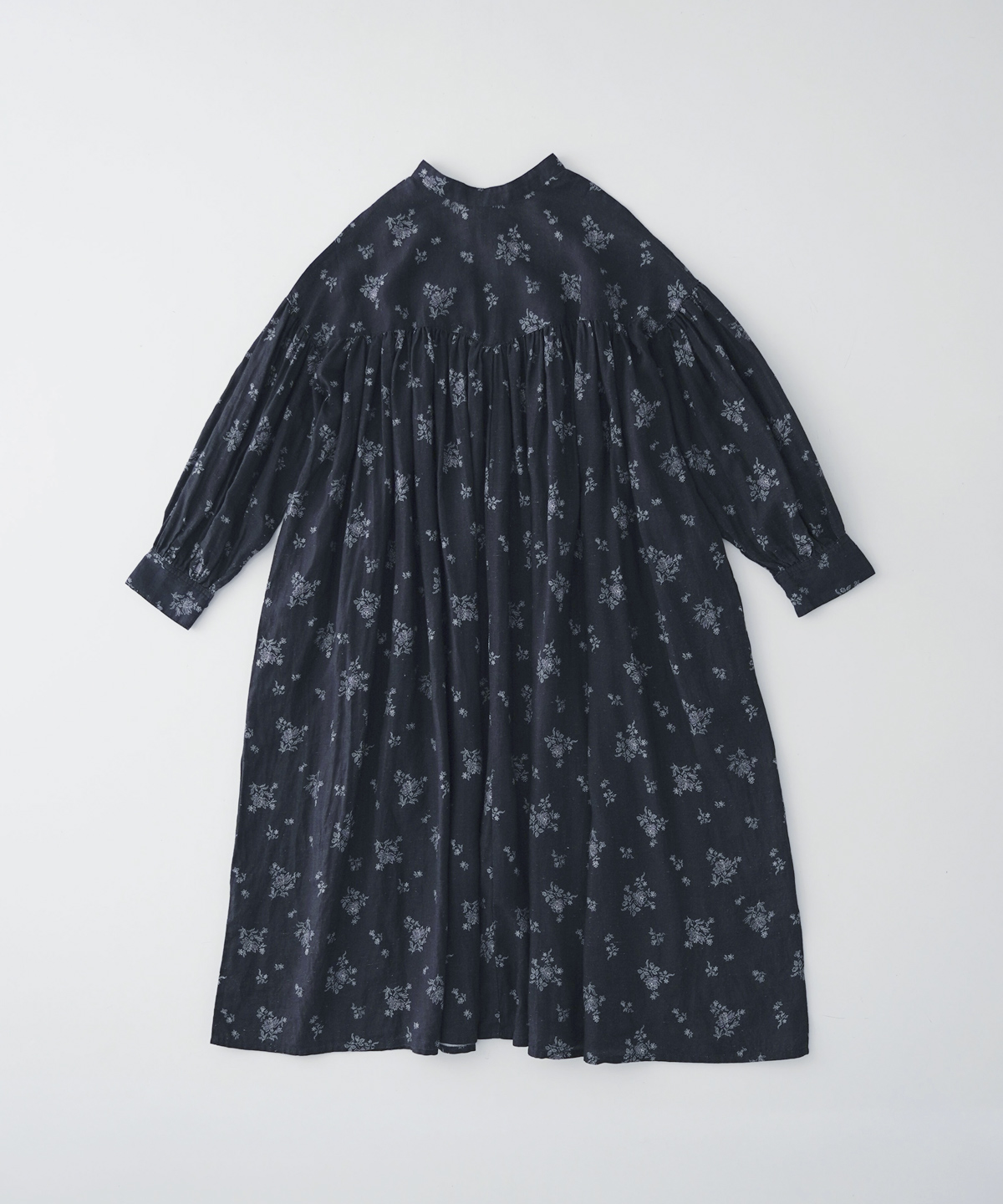 ヴィンテージフラワープリント2wayギャザードレス|nest Robe ヴィンテージフラワープリント2wayギャザードレス|nest Robe