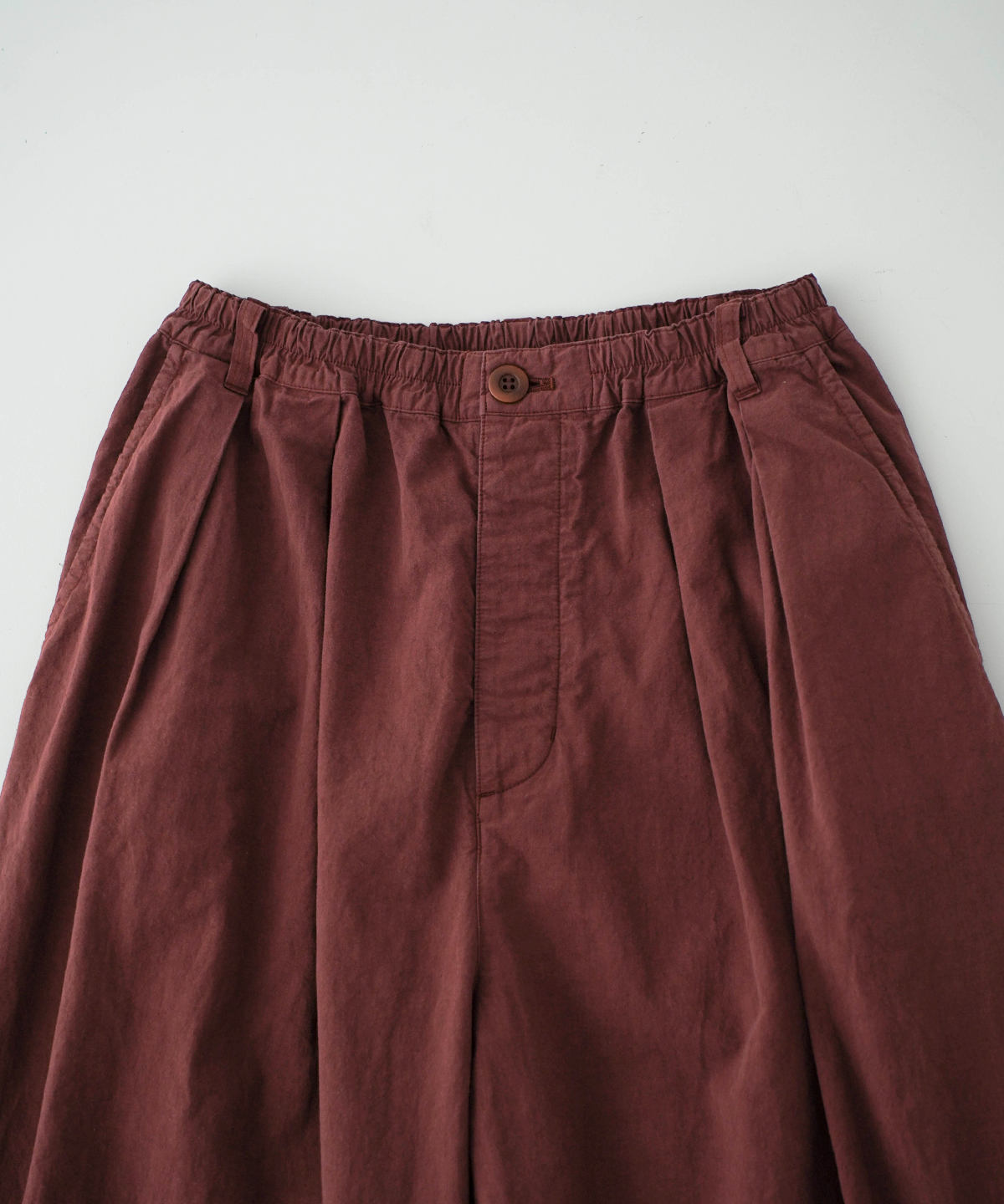 コットンリネン近江晒し超撥水パンツ｜nest Robe / CONFECT ONLINE SHOP