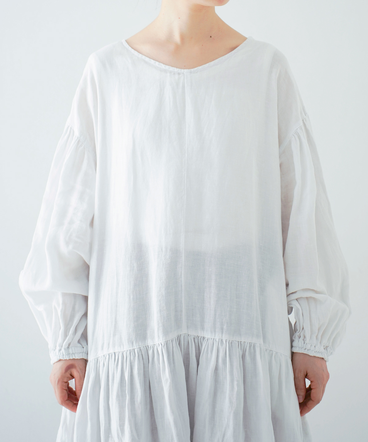 リネンスカラップ2wayチュニック｜nest Robe / CONFECT ONLINE SHOP