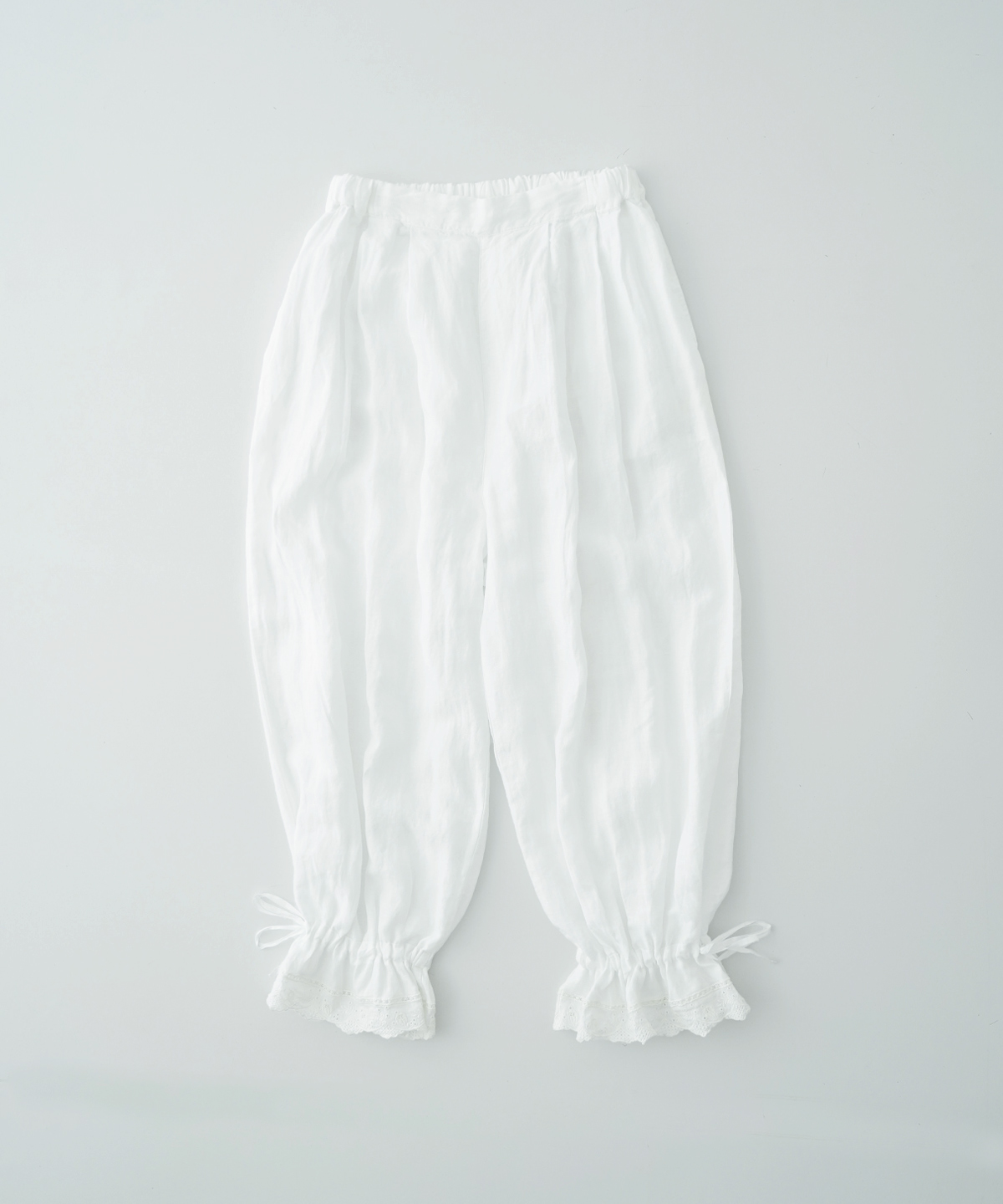 リネンスカラップレースパンツ｜nest Robe / CONFECT ONLINE SHOP