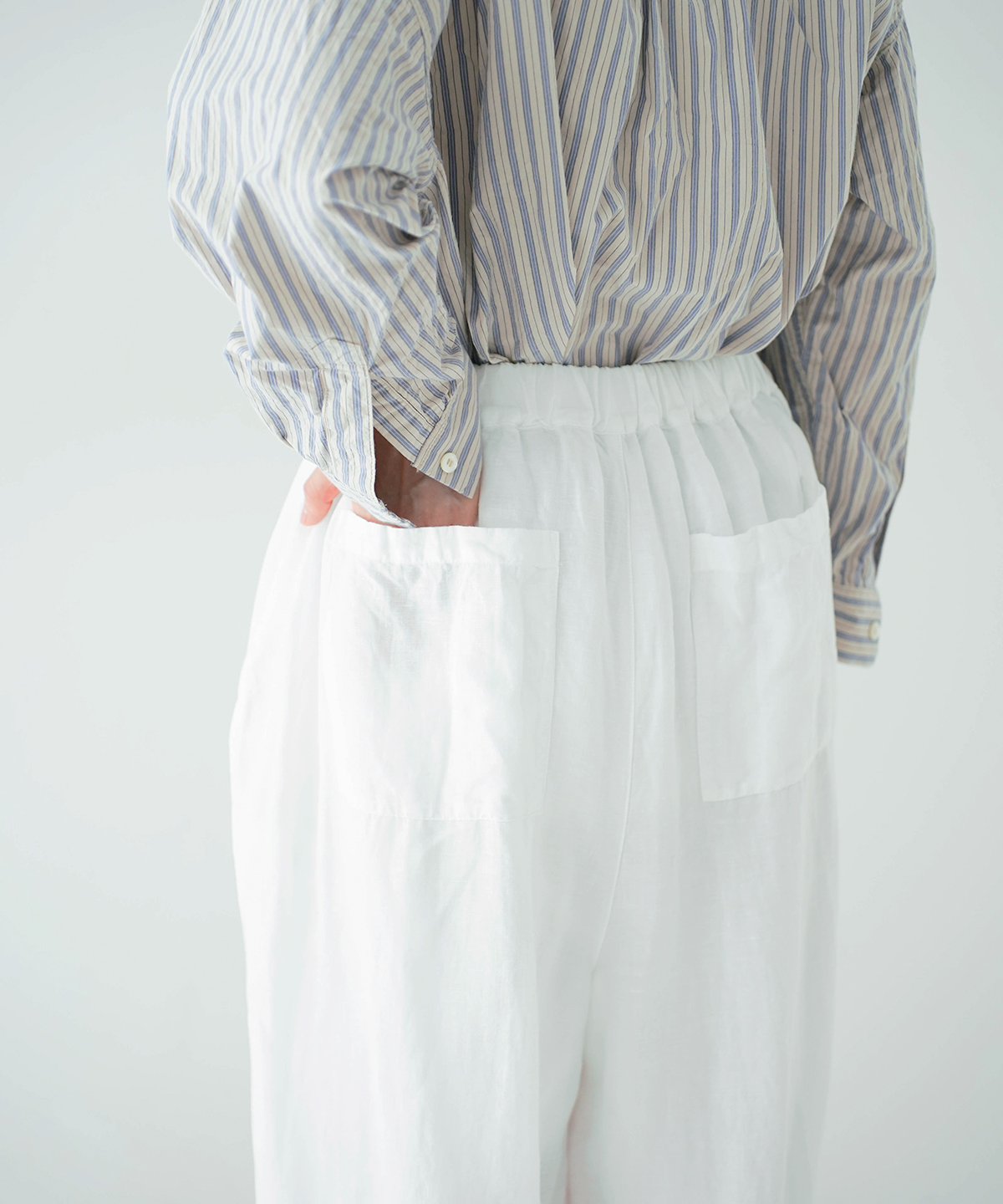 リネンスカラップレースパンツ｜nest Robe / CONFECT ONLINE SHOP