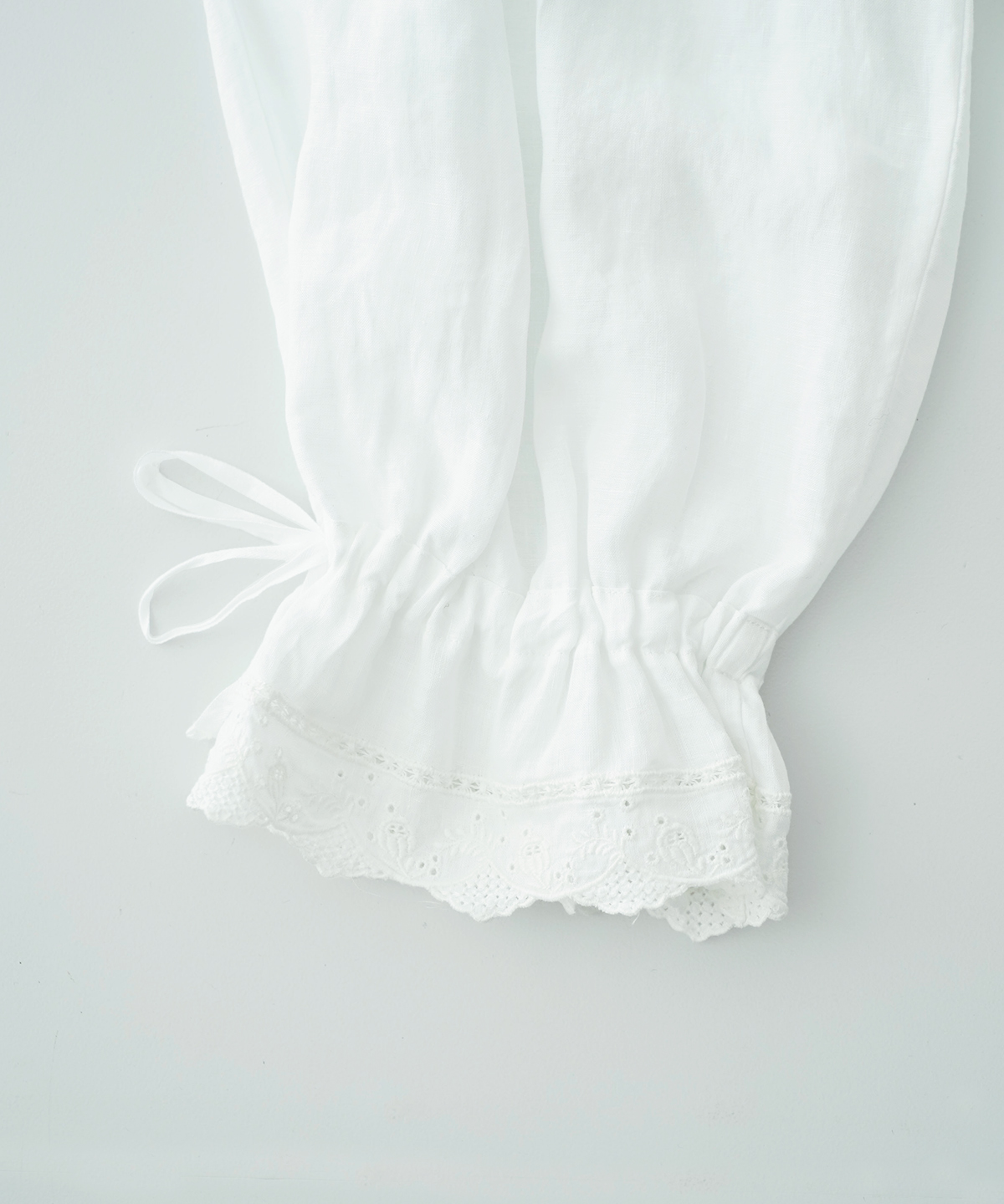 リネンスカラップレースパンツ｜nest Robe / CONFECT ONLINE SHOP