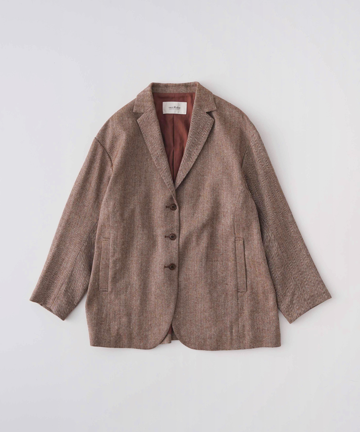 nest Robe ネストローブ　リネンヘリンボーンツイードジャケット Tweedy ** | 京都店 | nest Robe Shop Blog | nest Robe（ネスト