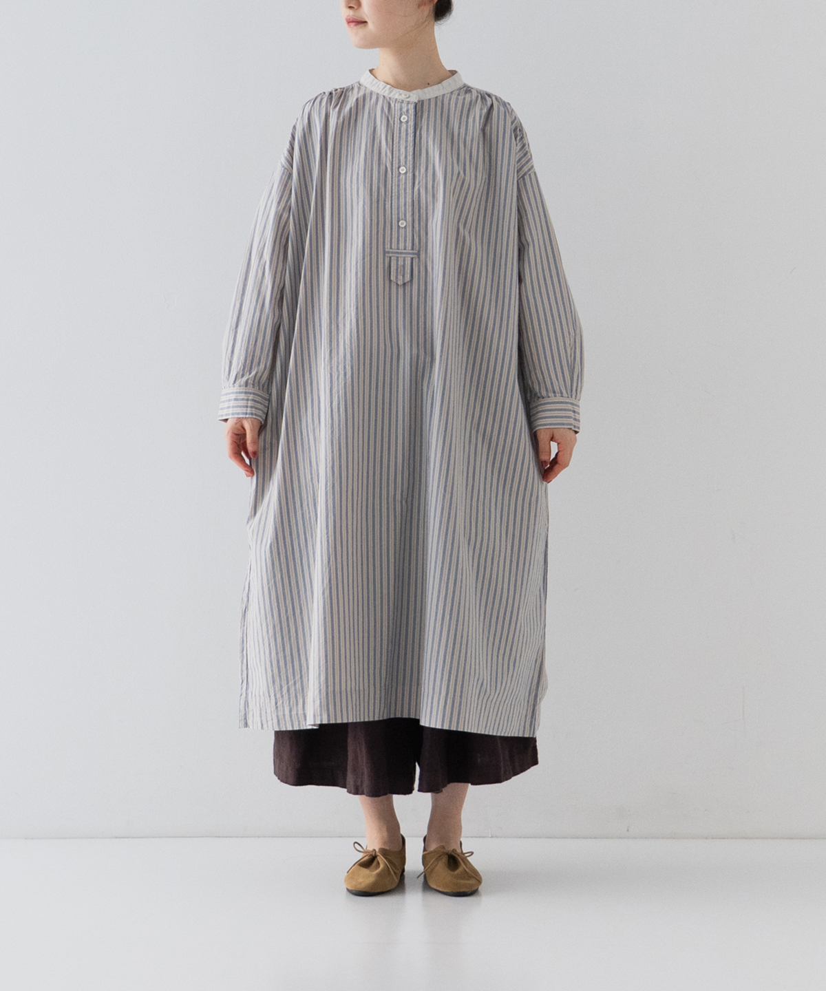 nest Robe ストライプ ワンピース Release >>ストライプシリーズ | ONLINE SHOP | nest Robe Shop