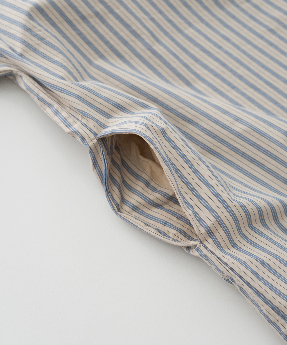 コットンストライププルオンワンピース｜nest Robe / CONFECT ONLINE SHOP