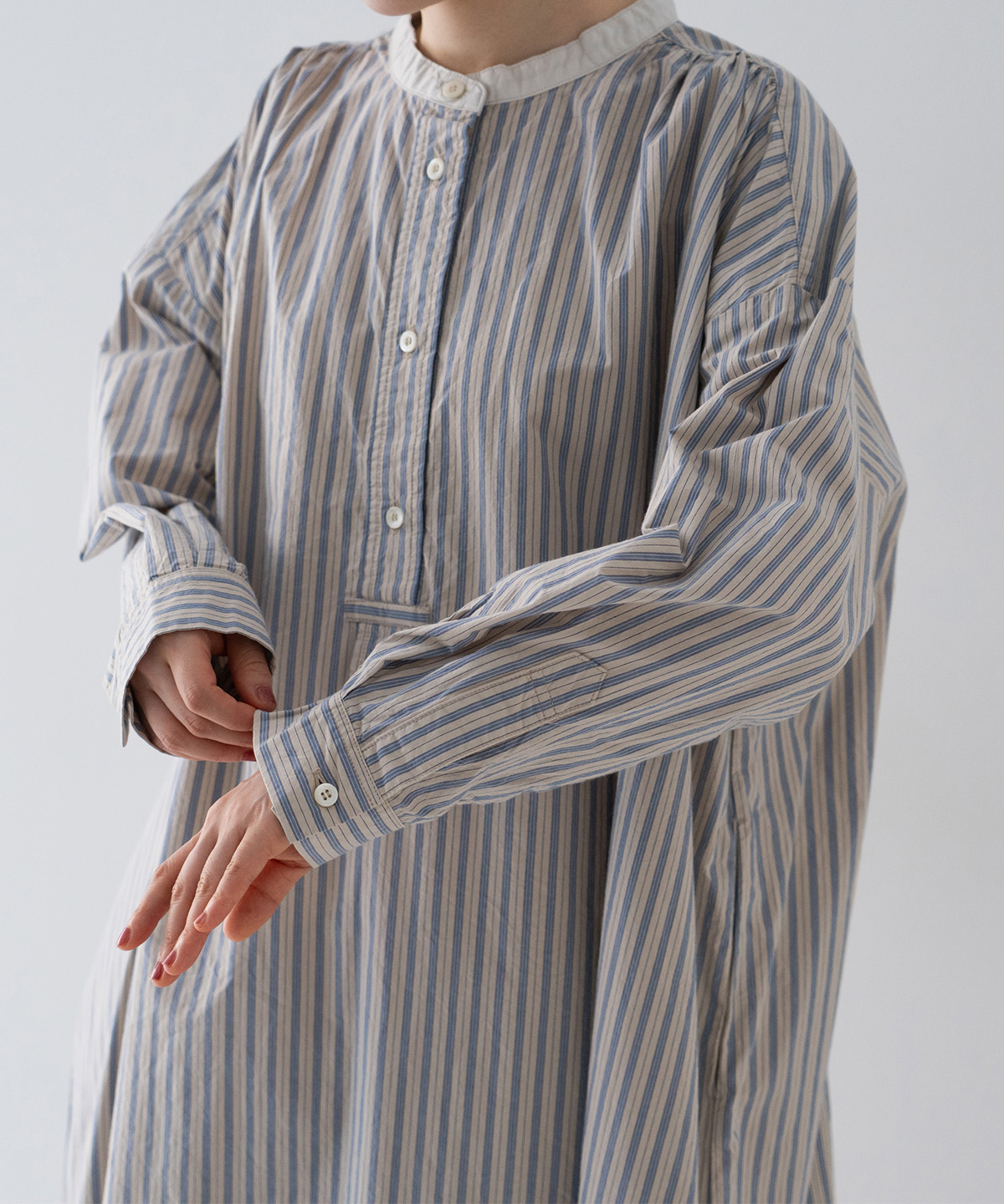 nest Robe ストライプ ワンピース Release >>ストライプシリーズ | ONLINE SHOP | nest Robe Shop