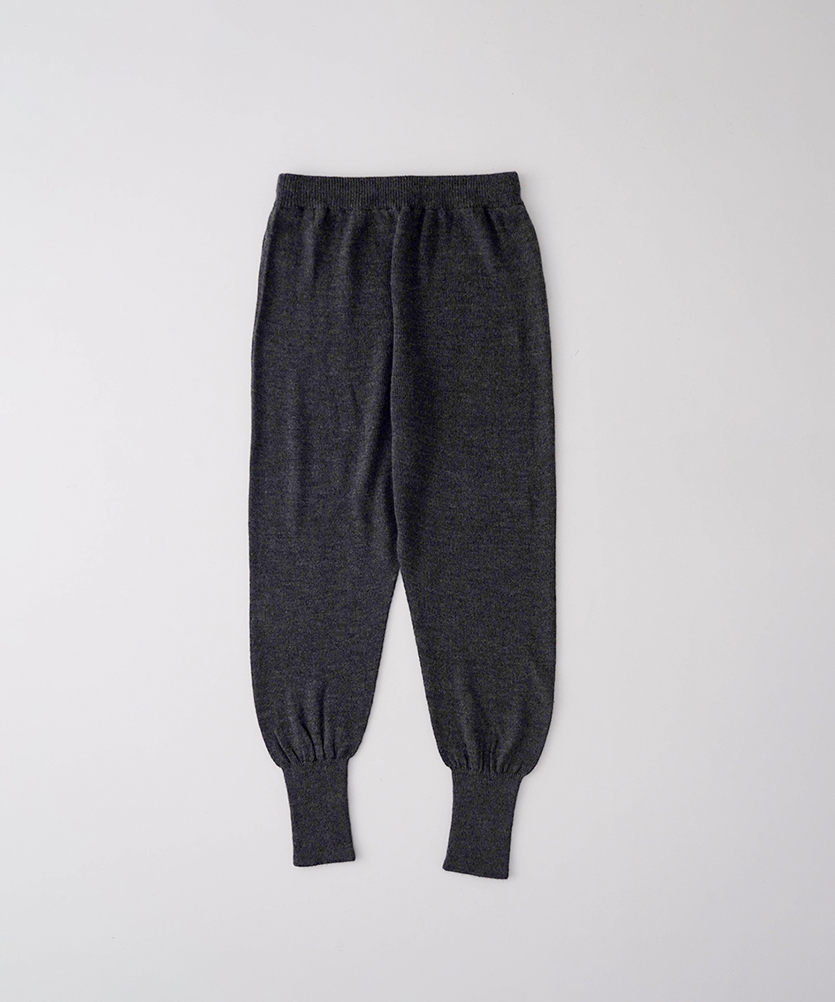 フェーデッドリネンウールニットパンツ｜nest Robe / CONFECT