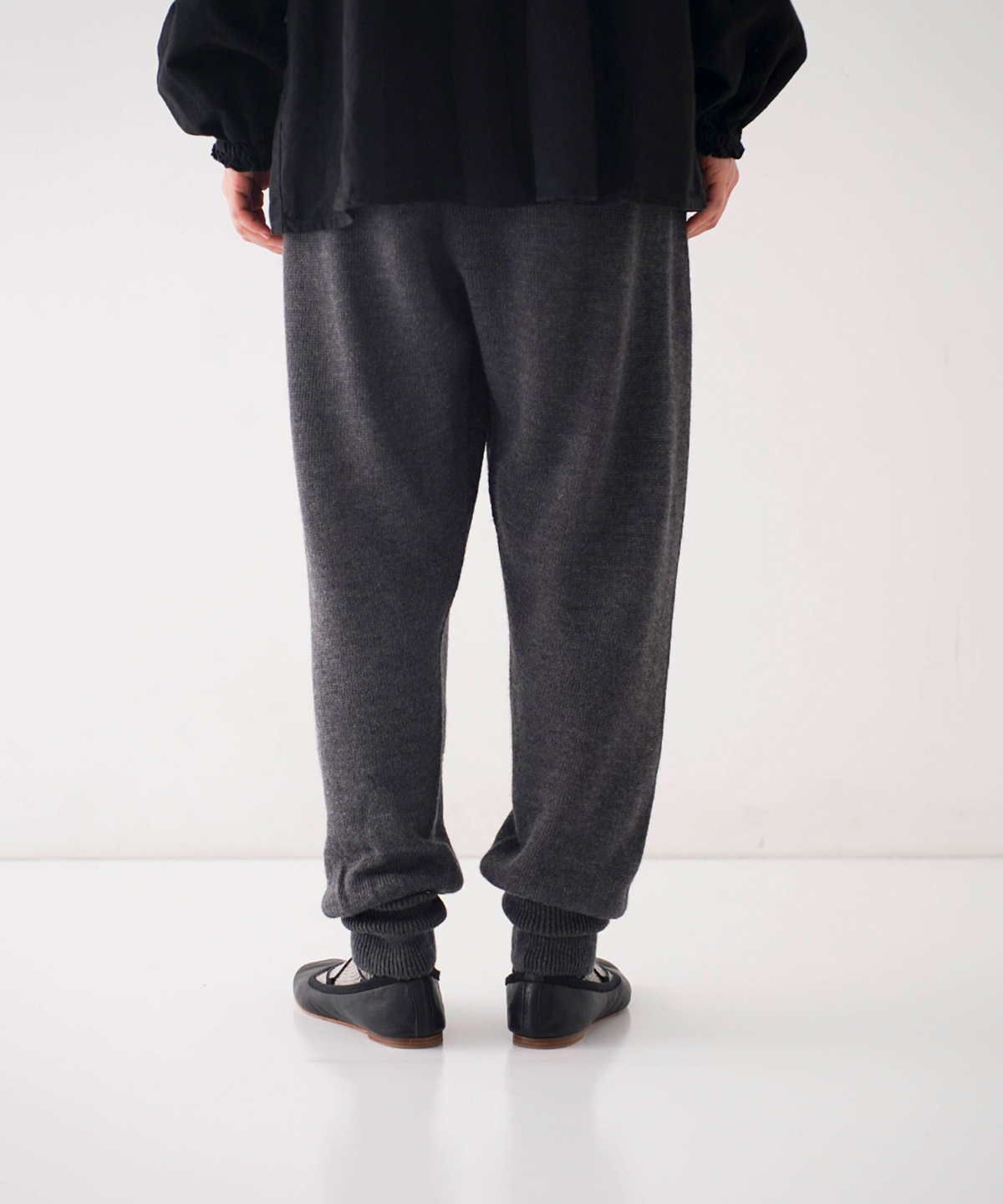 フェーデッドリネンウールニットパンツ｜nest Robe / CONFECT ONLINE SHOP