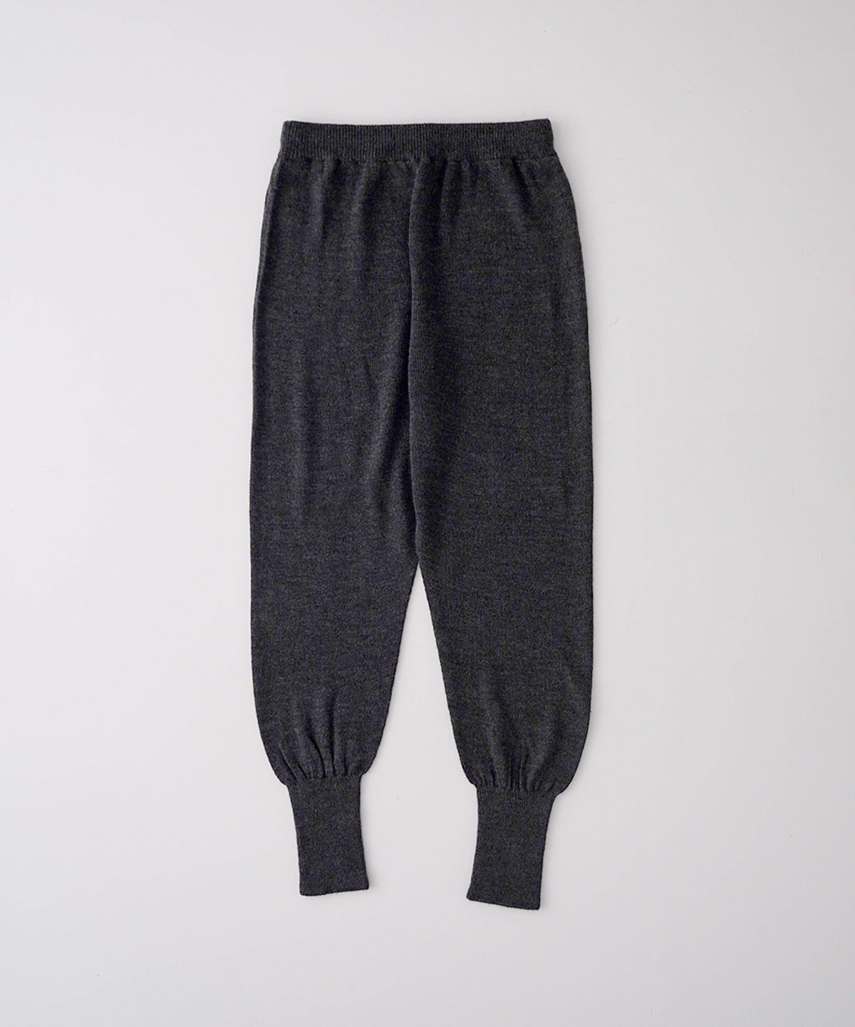 フェーデッドリネンウールニットパンツ｜nest Robe / CONFECT