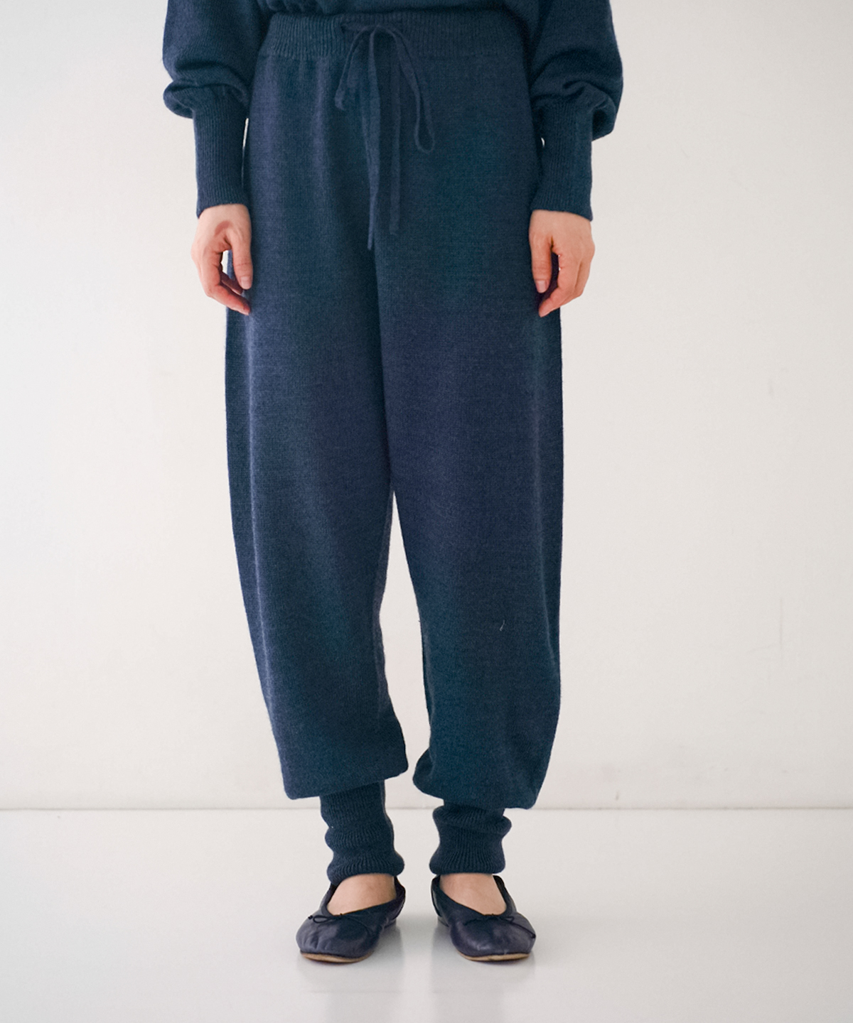 フェーデッドリネンウールニットパンツ｜nest Robe / CONFECT ONLINE SHOP