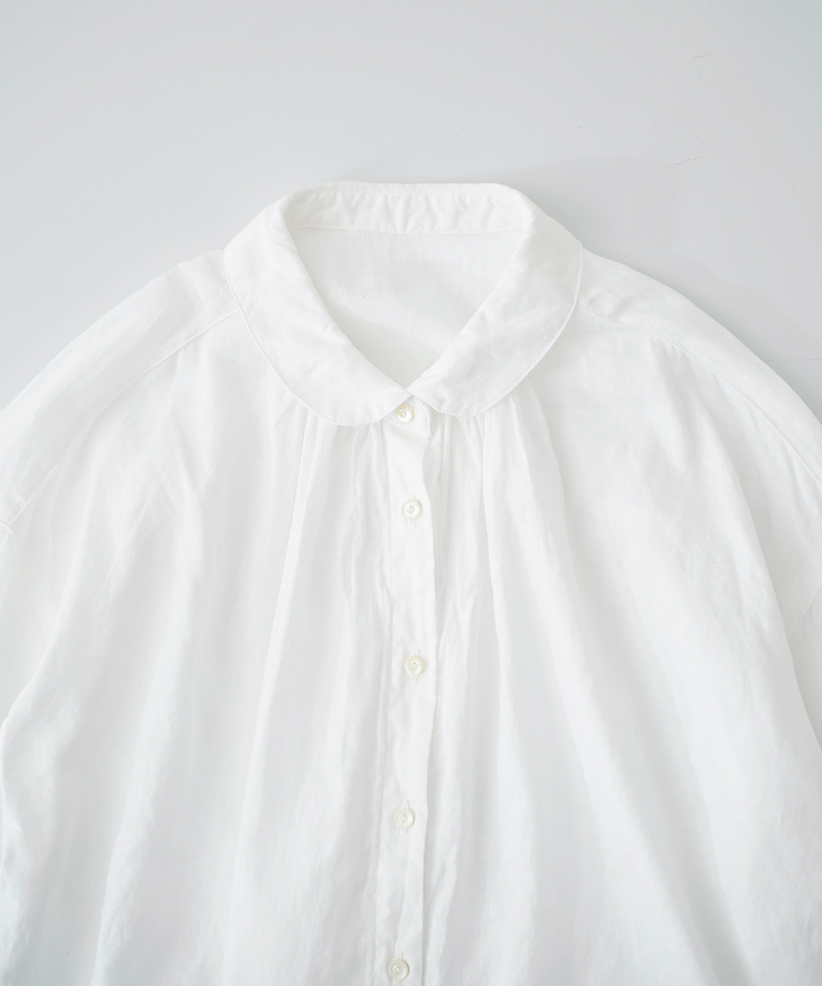 UpcycleLino] 切替えスリーブブラウス｜nest Robe / CONFECT ONLINE SHOP