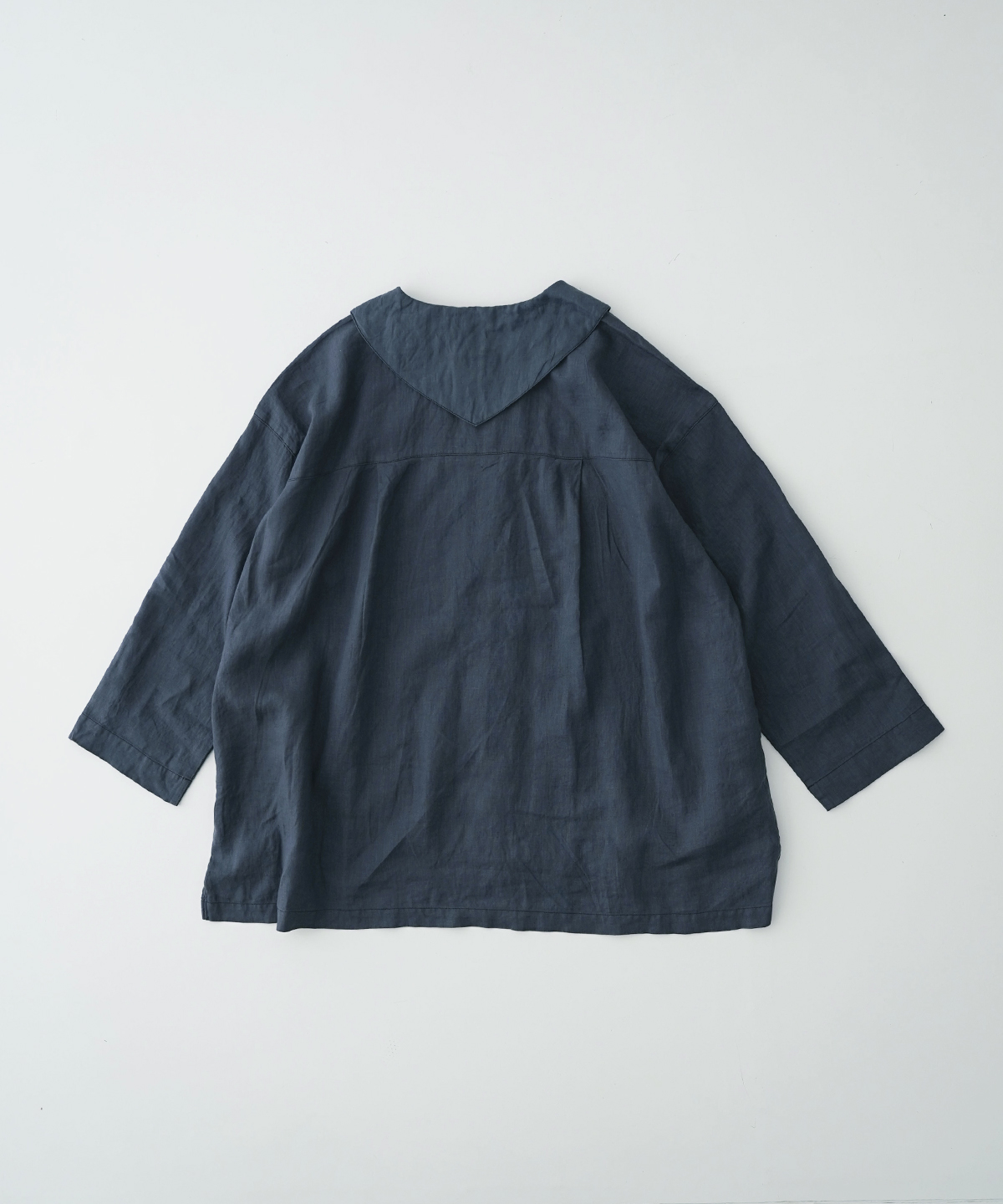 リネンルーズミディカラーシャツ｜nest Robe / CONFECT ONLINE SHOP